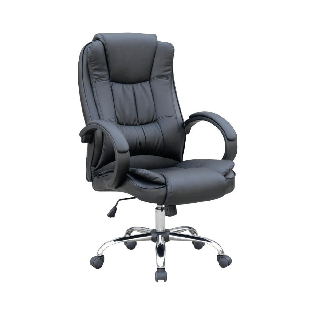 Cadeira Escritório Presidente Atlanta Duoffice Preta Comfort DU500A