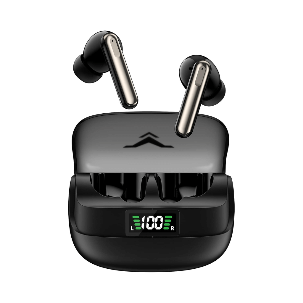 Fone de Ouvido Bluetooth 5.3 Cool5 TWS, Fone Sem Fio Hifi Estéreo com 4 Microfones ENC para Chamada, Modo Música e Jogo, Estojo de Carregamento da Mostrador.