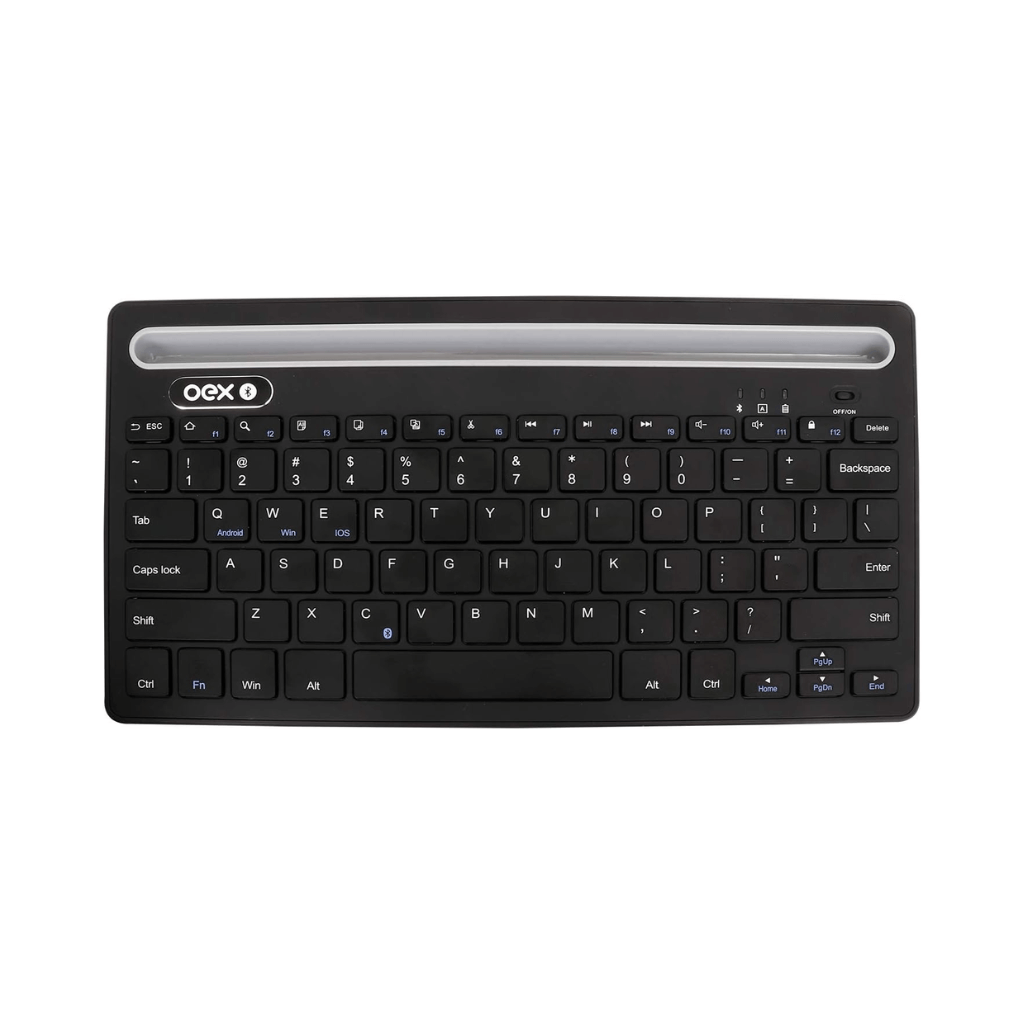 OEX Teclado Bluetooth Class para Tablet e Smartphone TC502 - Preto