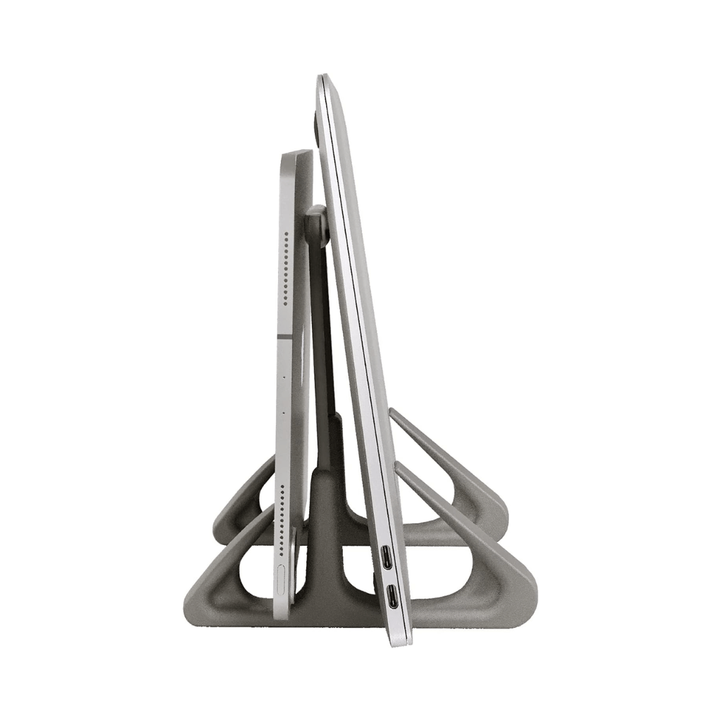 LiteStand Vertical - Suporte de mesa vertical para notebook e tablet - Octoo, Titanium